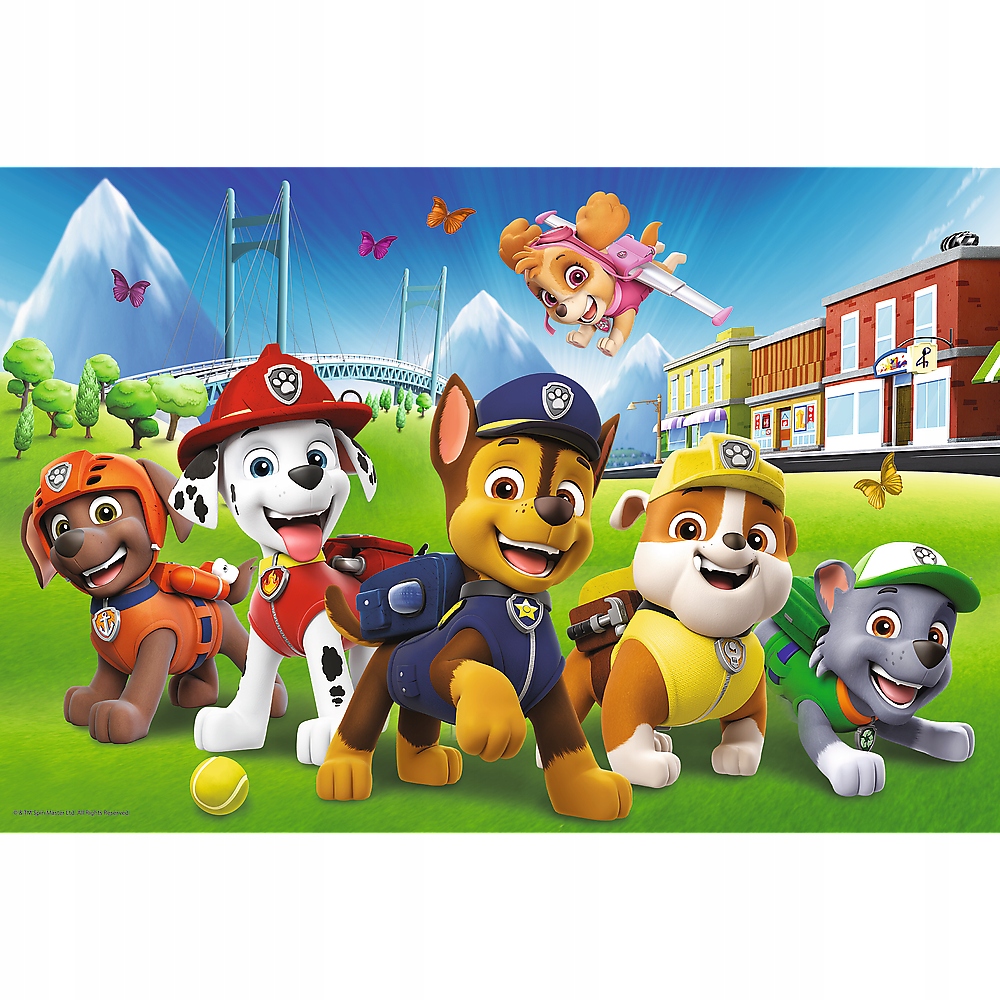 

Puzzle 60 Psi Patrol Paw Chase Rabel Sky 4+ Trefl