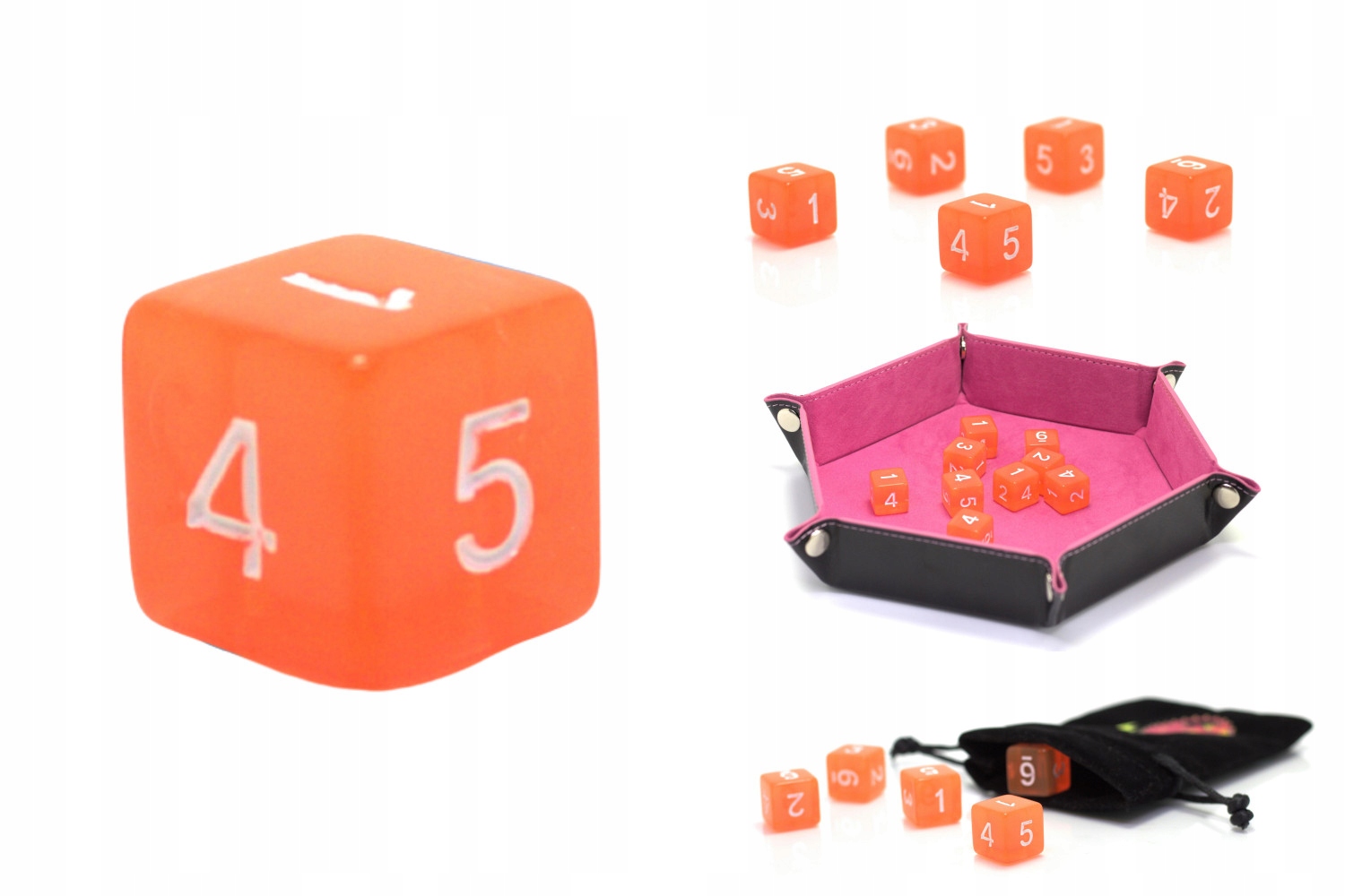 KOSTKA RPG POCHODNIA KOŚĆ SZEŚCIOŚCIENNA K6