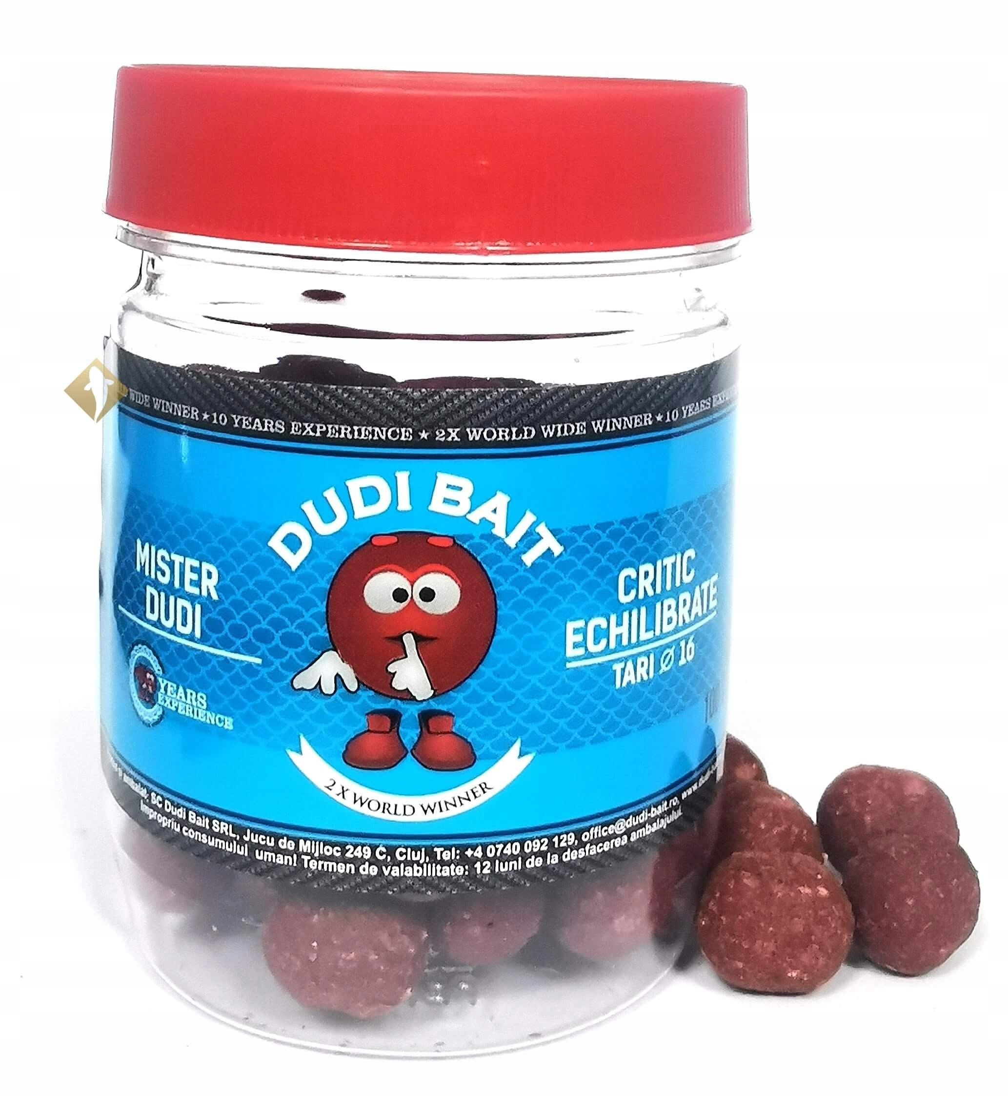 Kulki Dumbels Wafters Dudi Bait Mister Dudi Tari "wp" 16mm