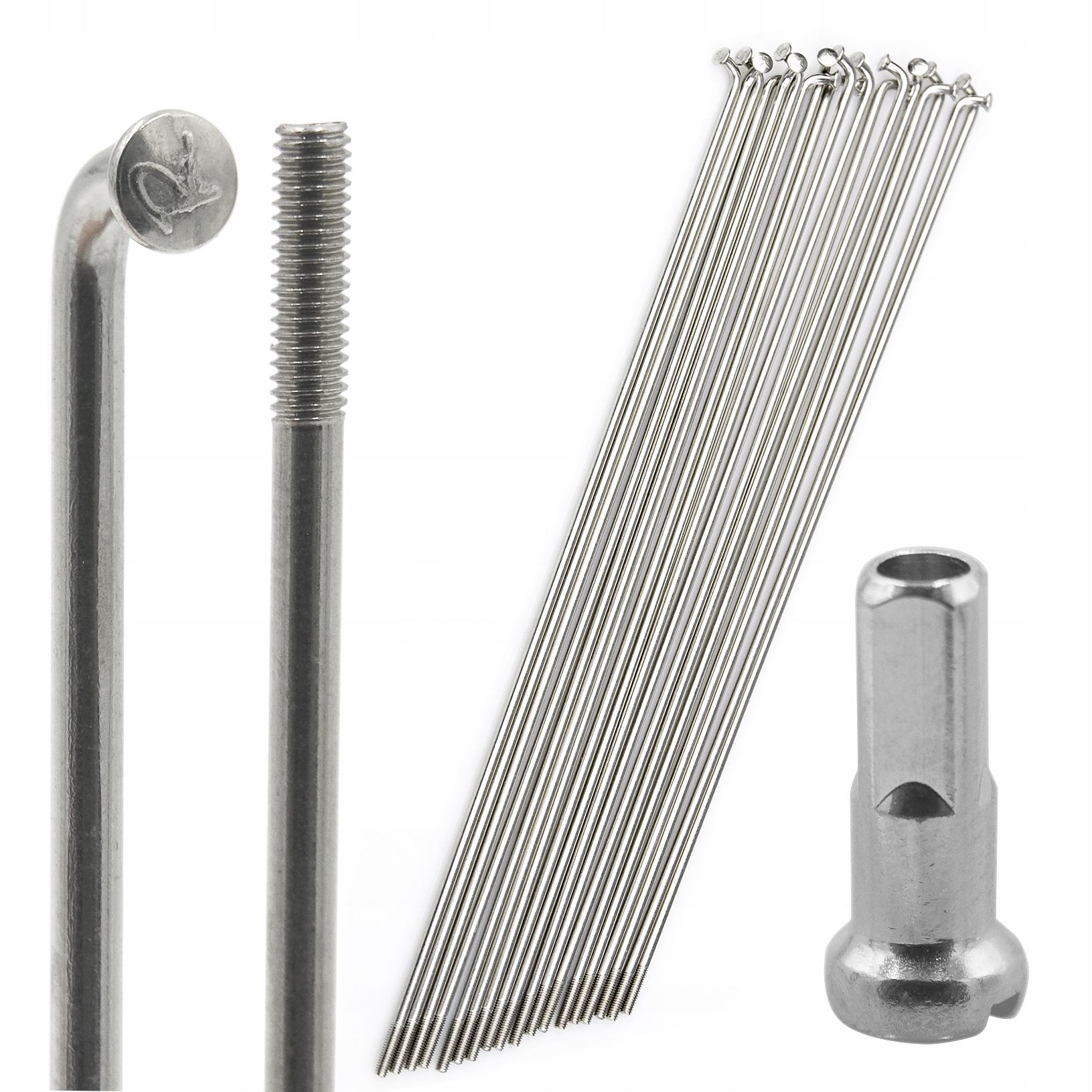 Szprychy rowerowe Pillar Richman 280 mm ZESTAW x18
