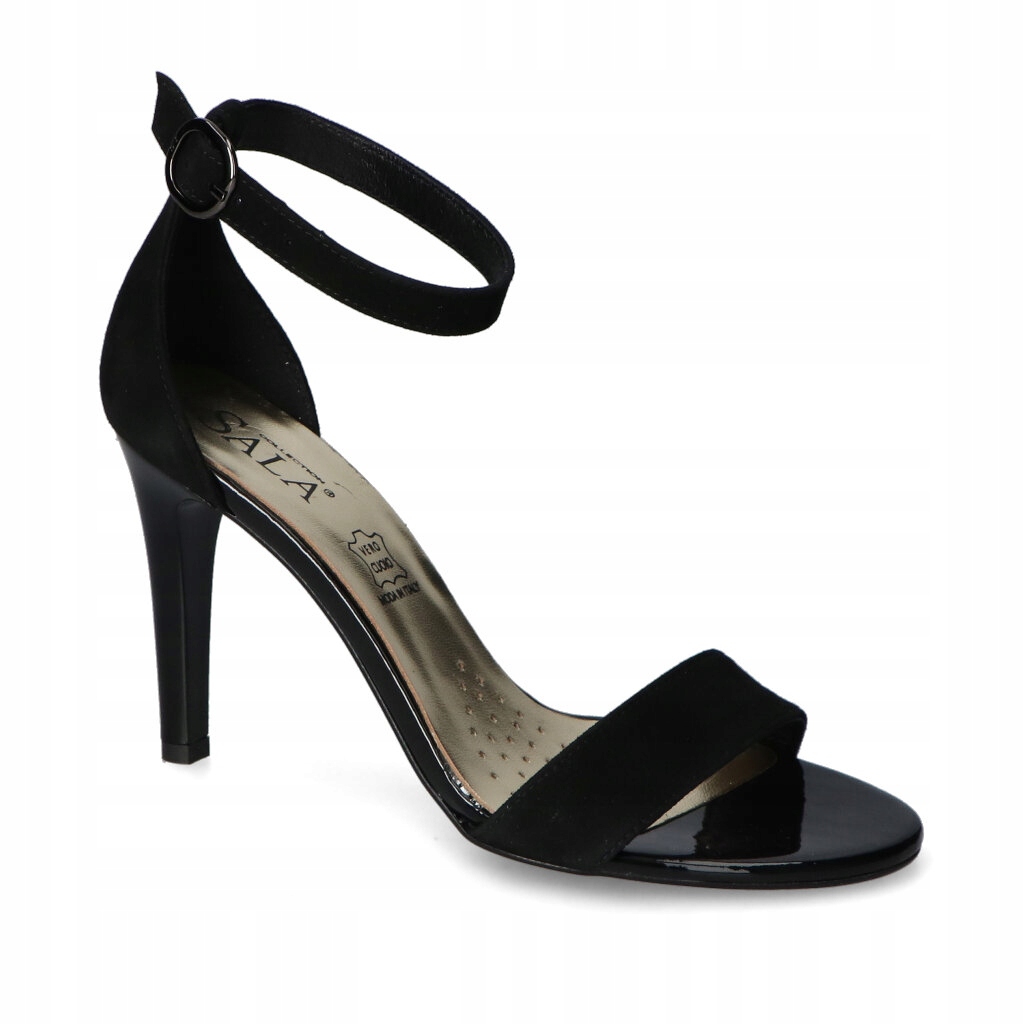 Sandály Sala SA-493 Černý semiš 37