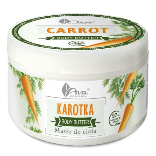 Ava Eco Tělové máslo Karotka 250 g