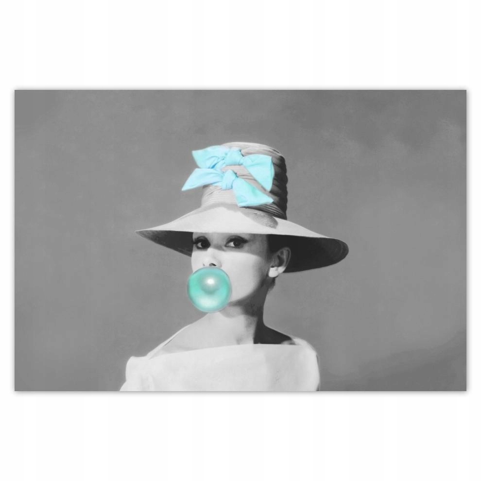 

Plakat 93x62 Audrey Hepburn z gumą