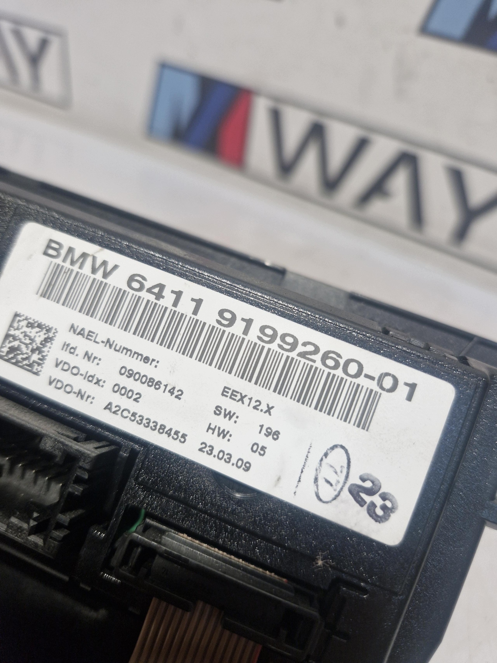 9199260 BMW E81 E87 E90 E91 PANEL BOCCHETTE CLIMATIZZATORE ARIA CONDIZIONATA