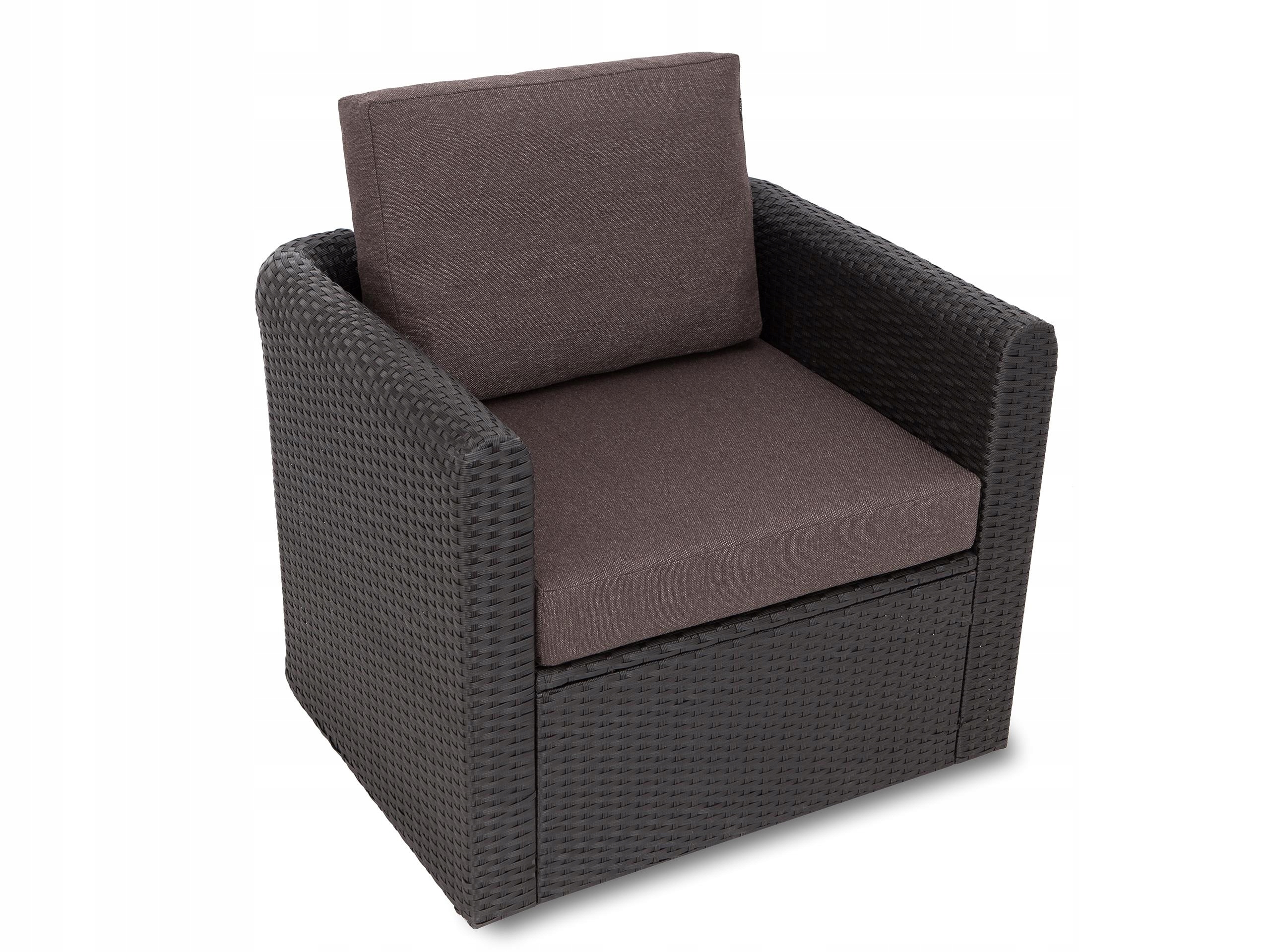

Poduchy na fotel kanapę typu technorattan 60x55x40