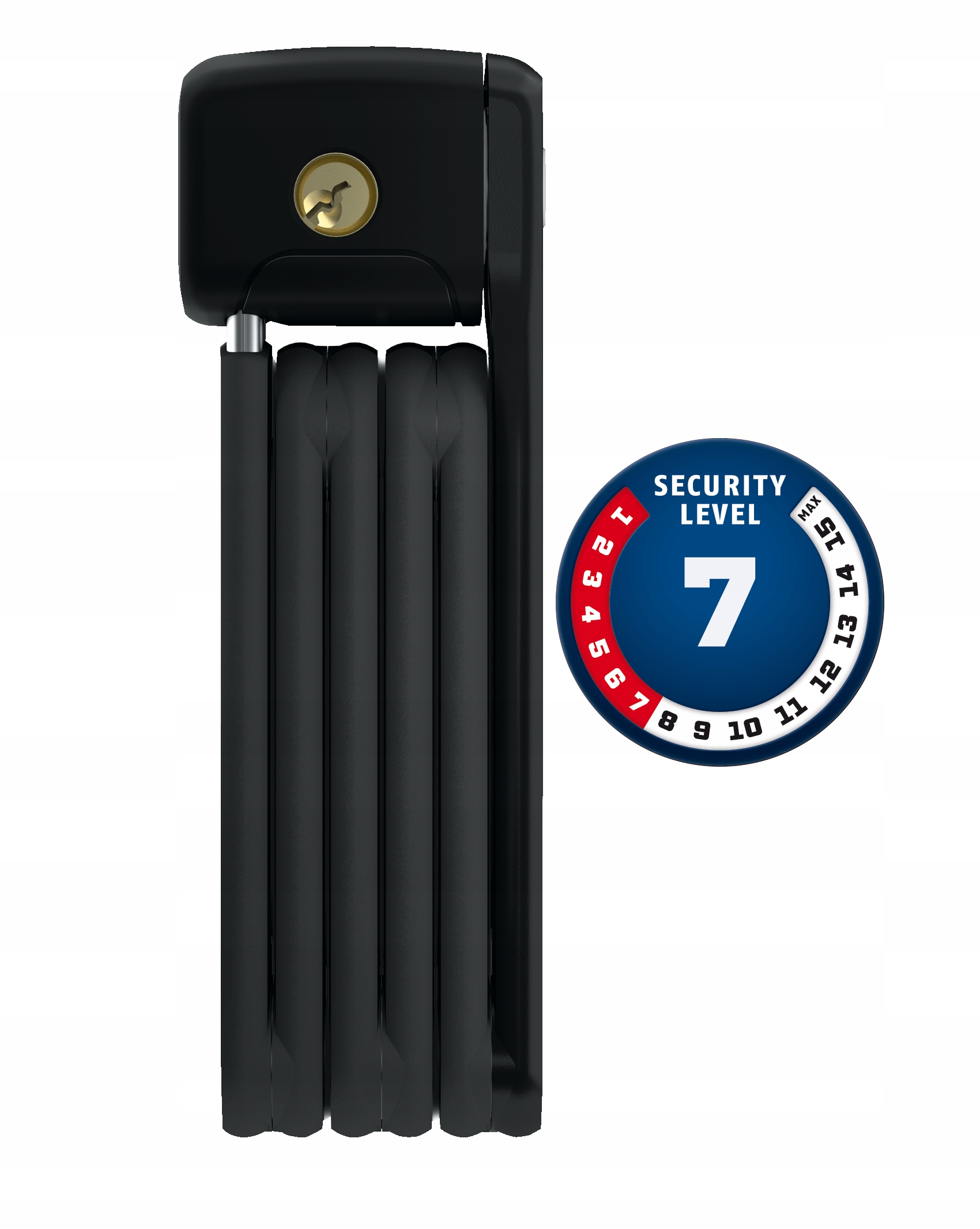 Zabezpieczenie ABUS Bordo Lite Mini 6055K/60 BK Zabezpieczenie ABUS Bordo Lite Mini 6055K/60 BK