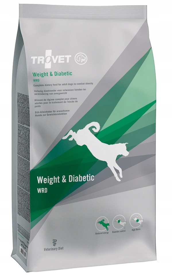 Trovet Weight Diabetic Wrd krmivo pro psy s nadváhou a cukrovkou 12,5 kg