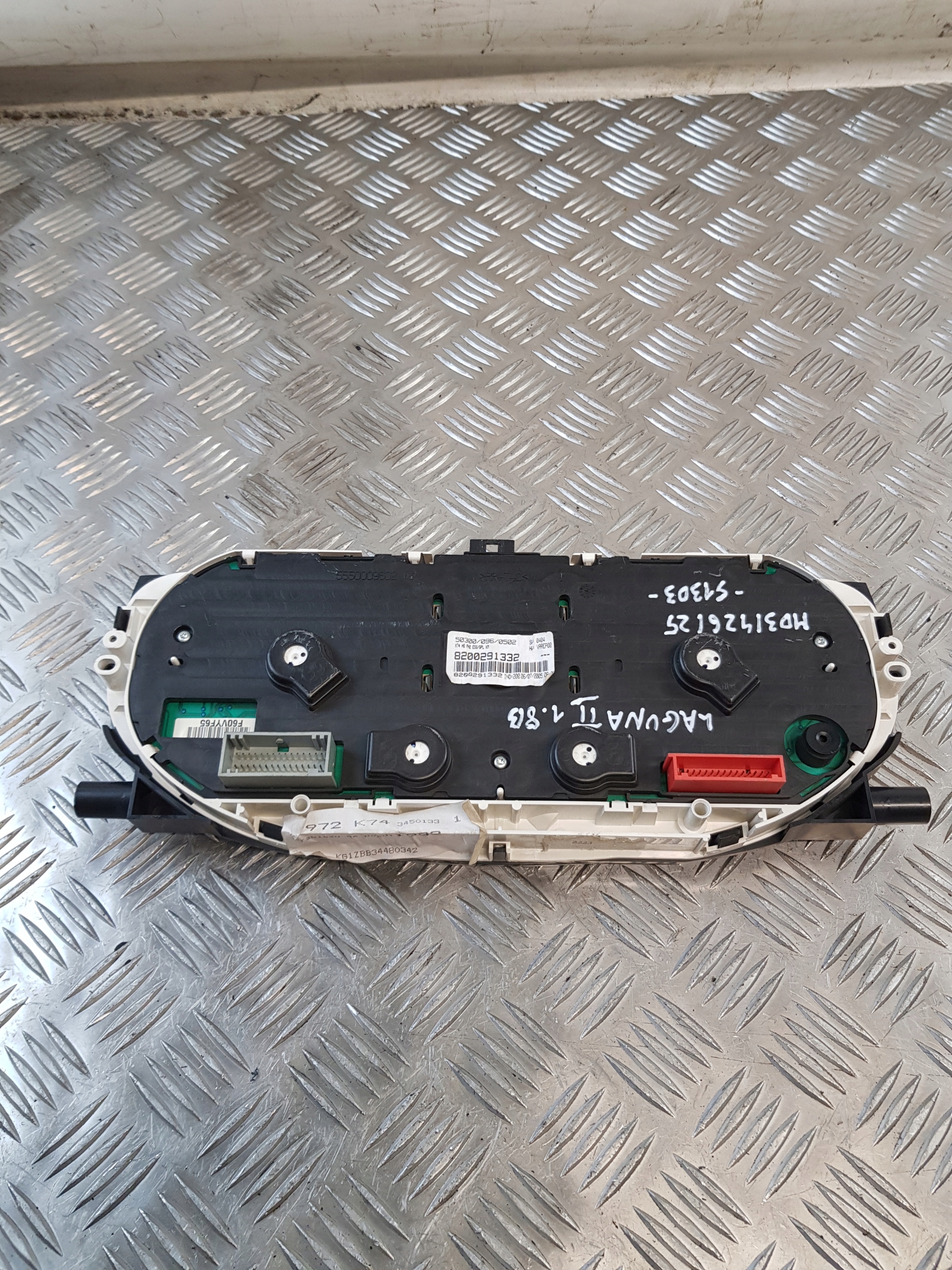 dials OE 8200291332 RENAULT LAGUNA II 1.8B EUROPA