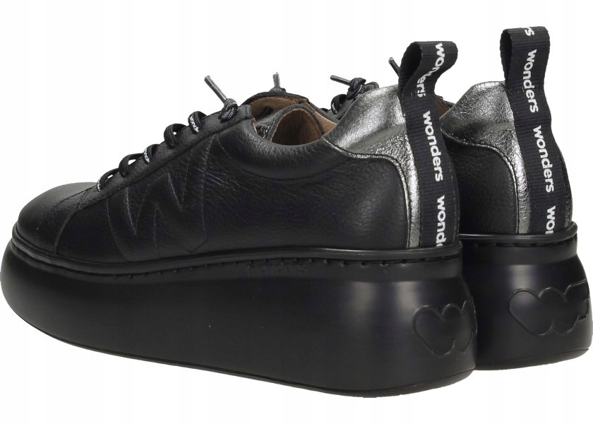 Wonders Półbuty A-2632 40 Wild I Negro Oryginalne opakowanie producenta pudełko