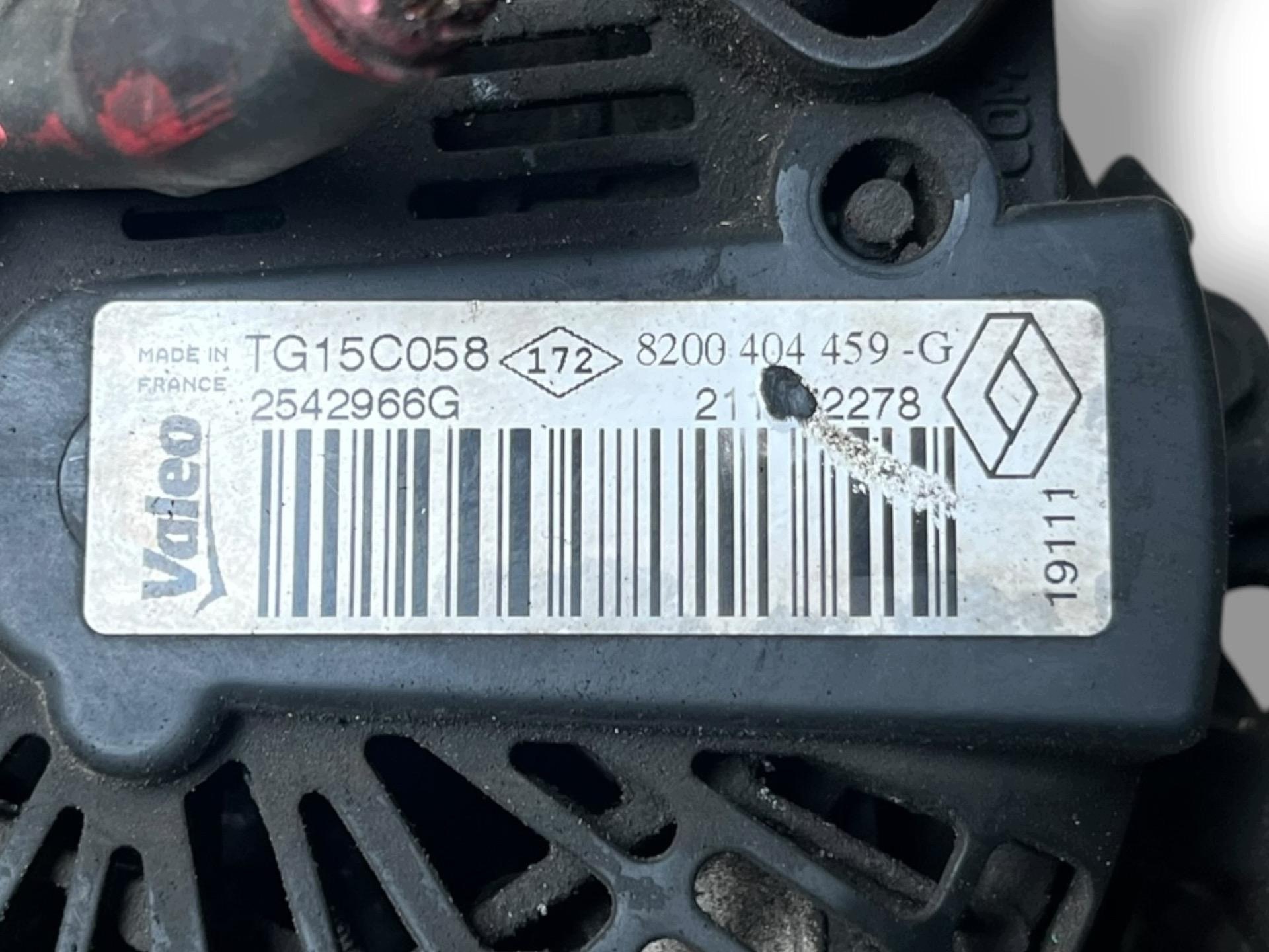 alternator Renault Trafic 2 facelift 2011 8200404459