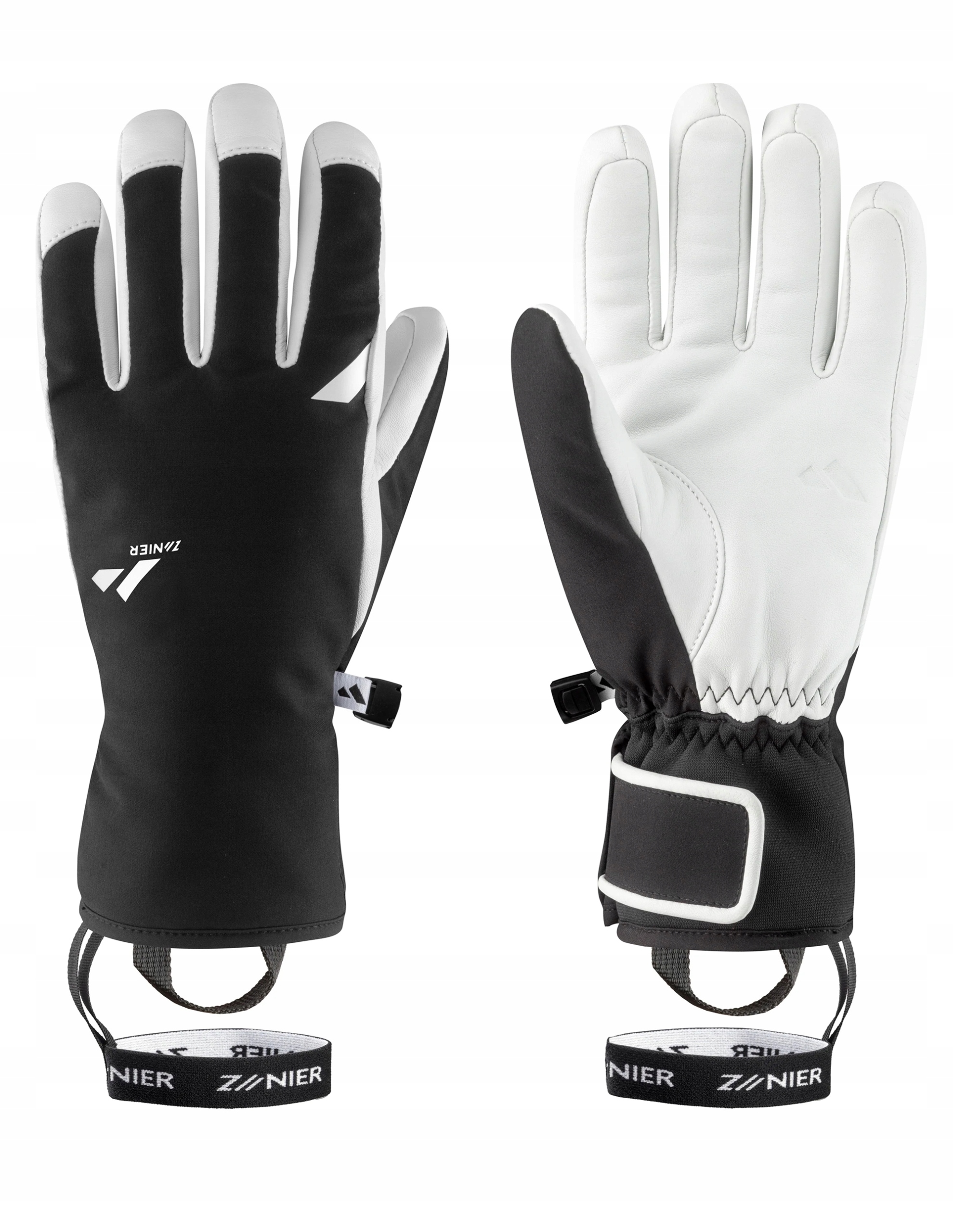 Pětiprsté rukavice Zanier Classy.GTX Gore Tex Černo-bílé 7,5