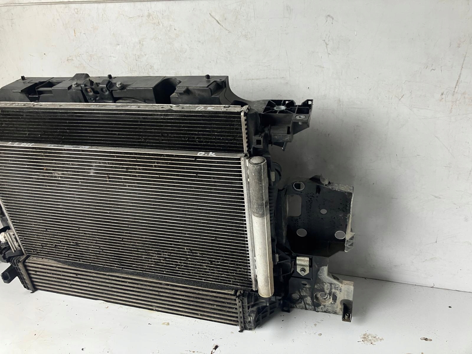 support panel for radiators radiator RENAULT SCENIC III LIFT 1.6 DCI