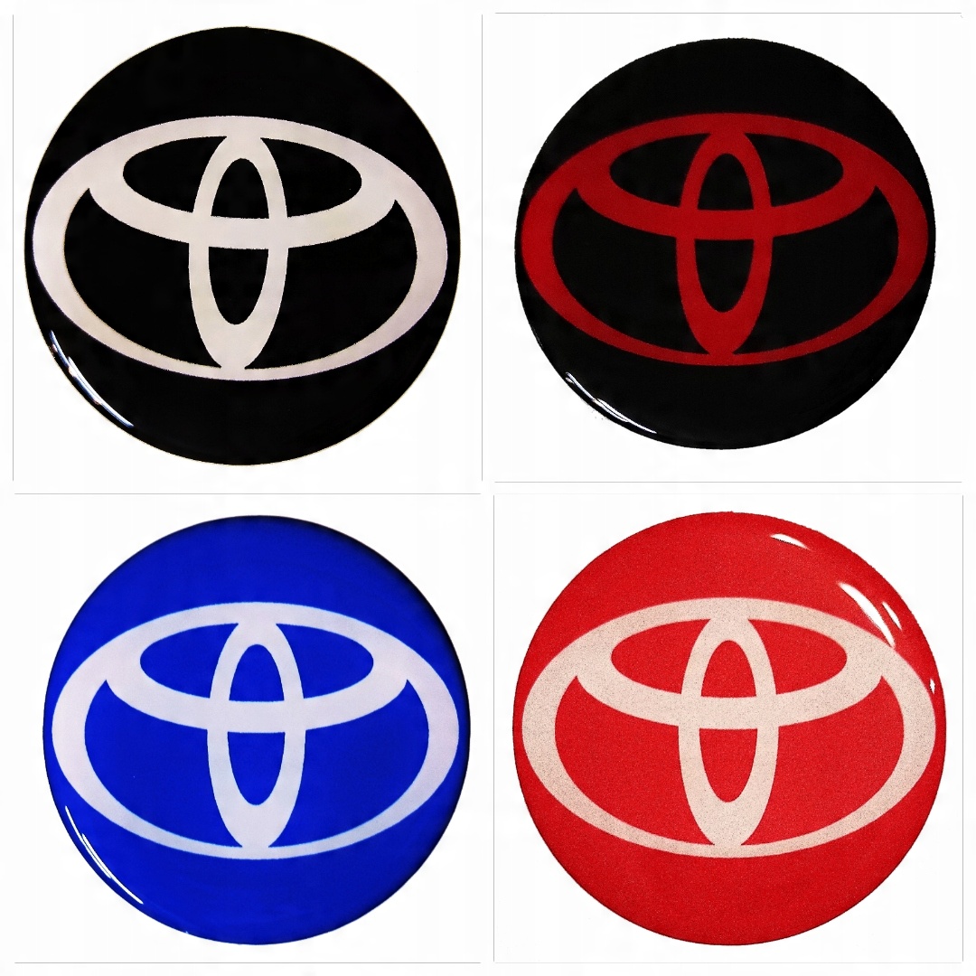 

Emblemat Logo Znaczek 3D Toyota 60 mm 4szt.