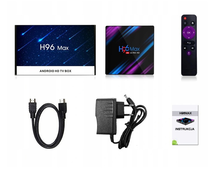 SMART BOX TV 4K ANDROID 11 WIFI BT PRZYSTAWKA H96 MAX 4 64G CE Formaty dźwięku MP3 WMA