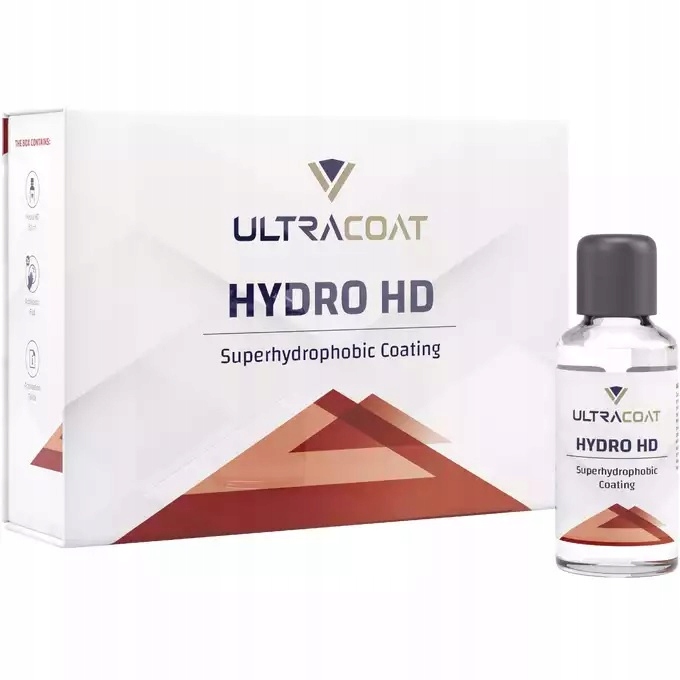 Ultracoat Hydro HD Powłoka ochronna hydrofobowa wysoka śliskość 50ml