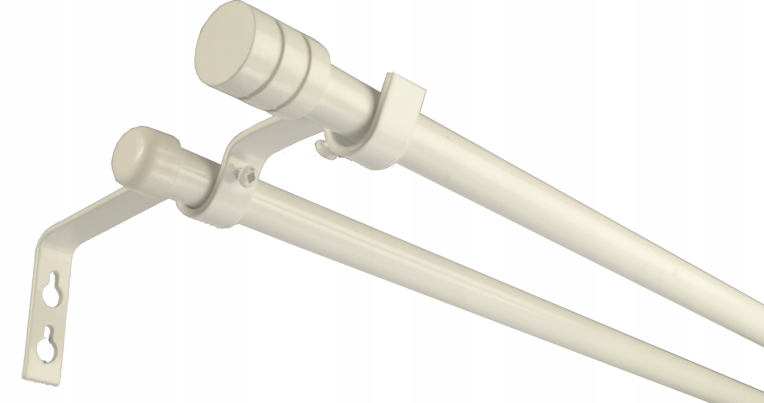 

Karnisz Pro metal fi16 podwójny 370 cm bez kółek