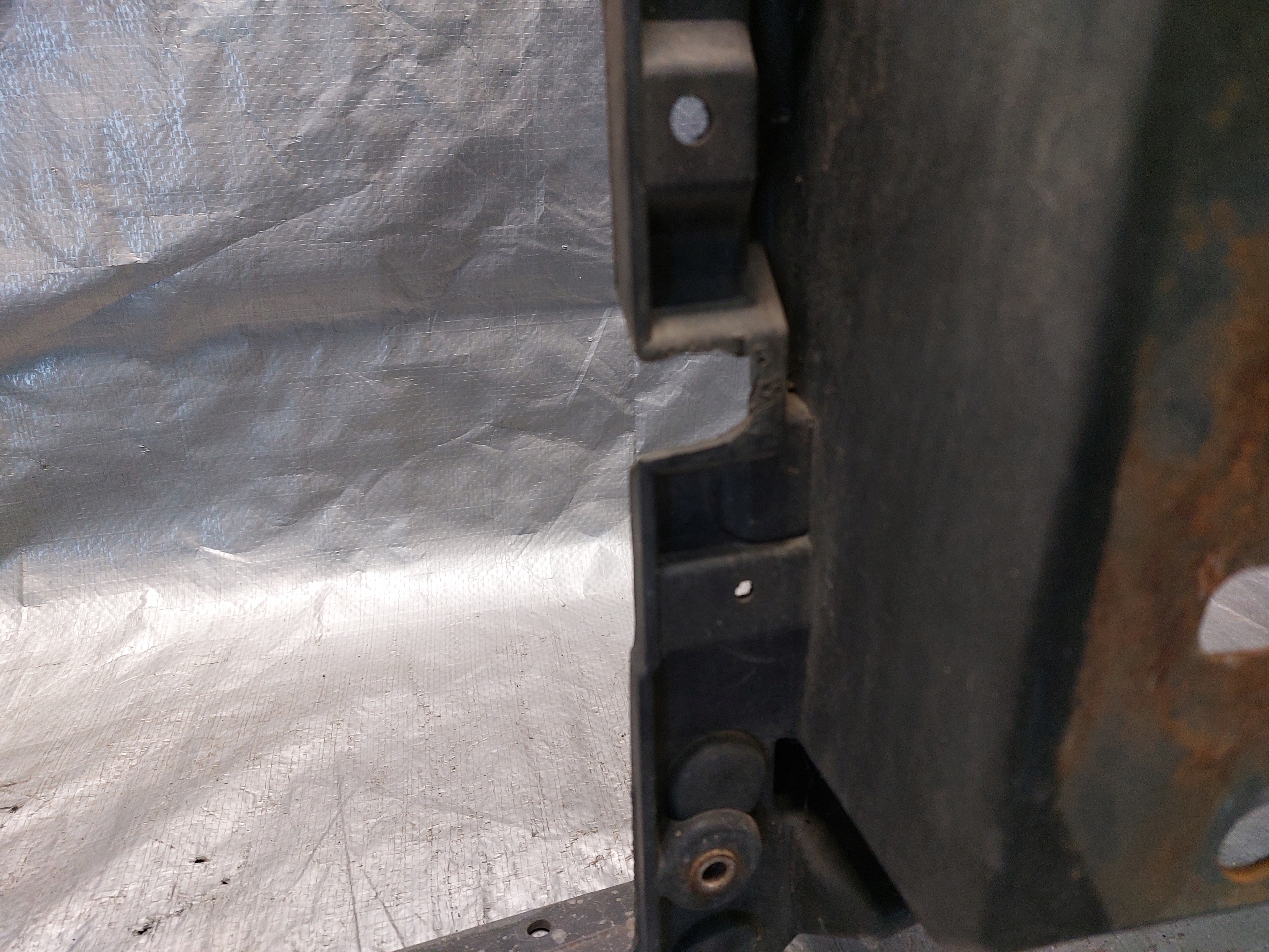 support panel for radiators pillar VW SHARAN and LIFT 2.8 VR6