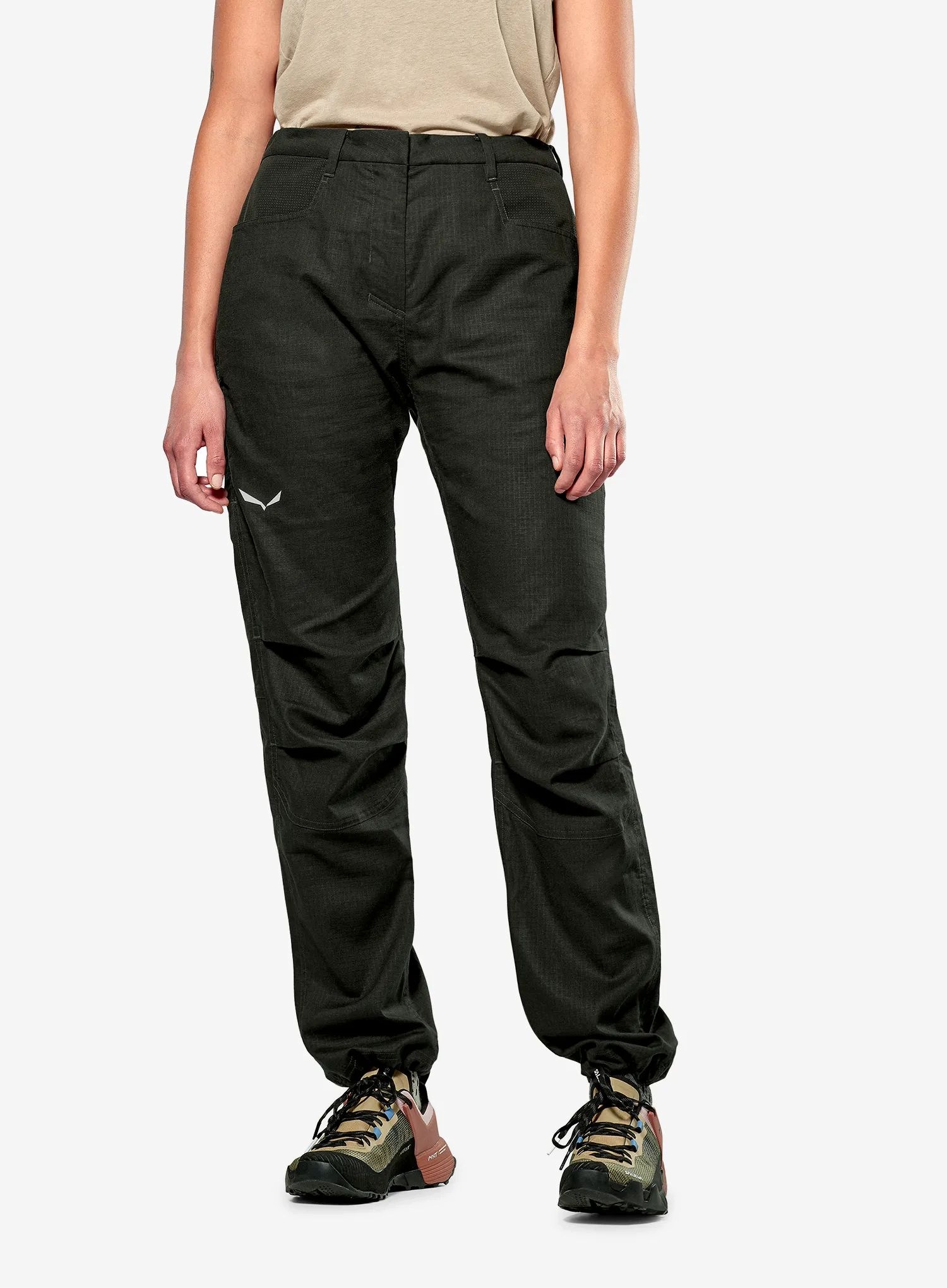 Spodnie damskie Salewa Agner Hemp Ripstop Pants dark olive 38 (M)
