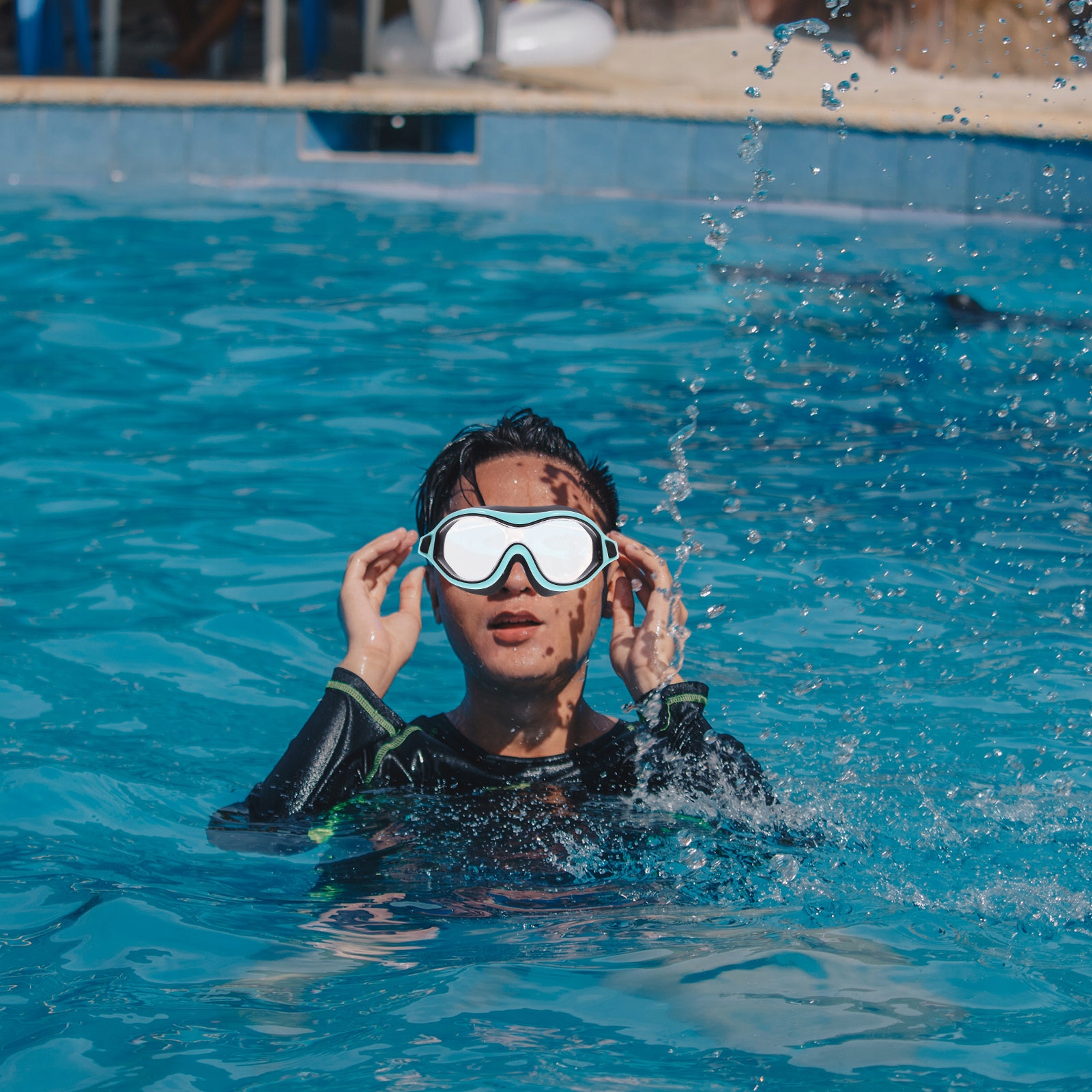 OKULARY DO PŁYWANIA AUNGLASSES Marka bez marki