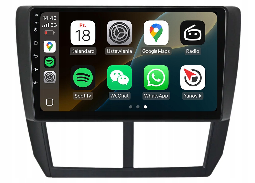 Subaru Party Forester Rádio Navigace Android Apple Carplay Duduauto