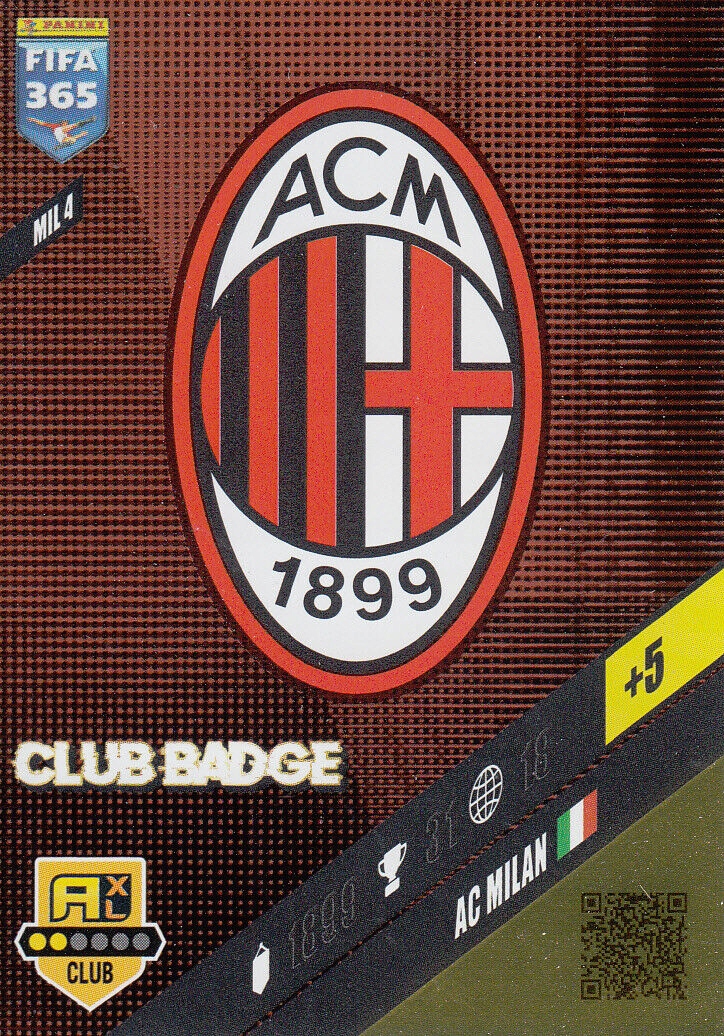 Fifa 365 2024 Club Badge Ac Milan MIL 4