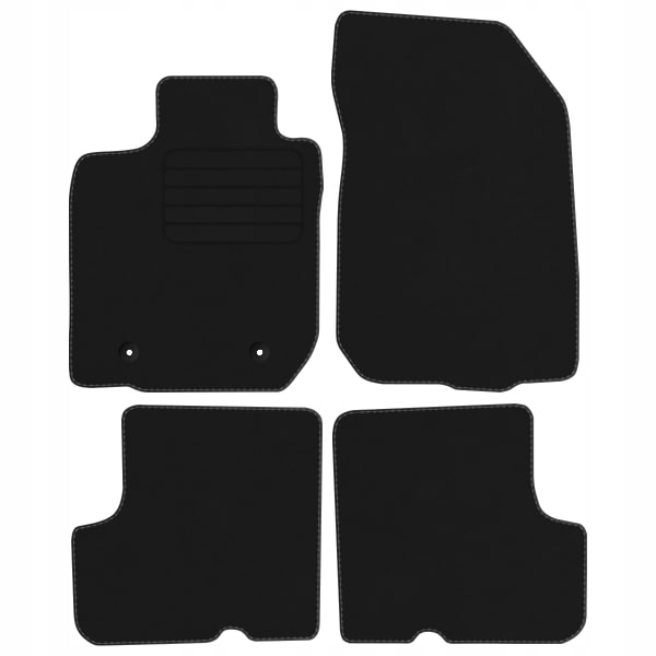 Dacia Duster I 10-14 2x4 velurové koberce Comfort