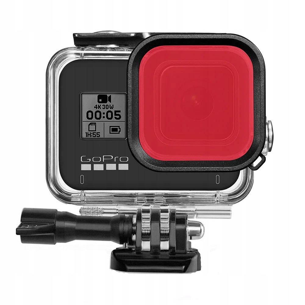 ZESTAW FILTRÓW 3 SZT WODNYCH STOSUJE SIĘ DO GO PRO 12/11/10/9 + ETUI Model ZESTAW FILTRÓW 1