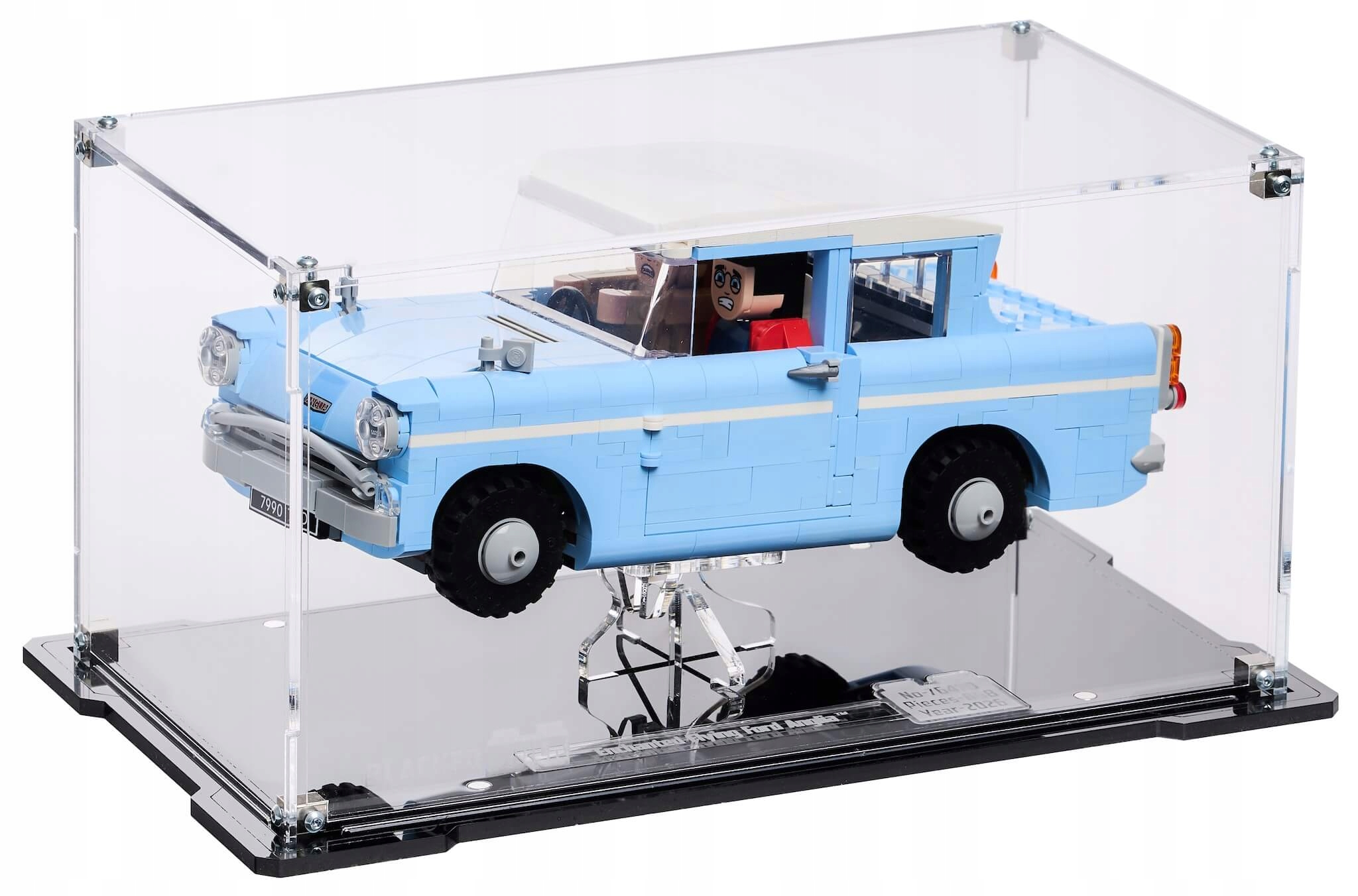 Vitrína Blacked Brick pro Lego 76470 Harry Potter Začarovaný Ford Anglie