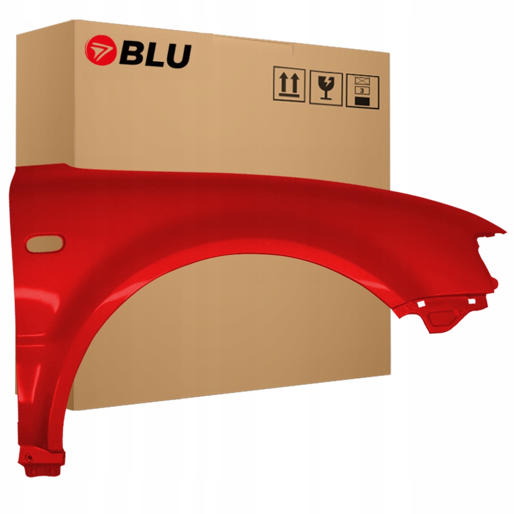 Blu Blatník Vw Passat B5 LY3D pravý červený 96-00 přední