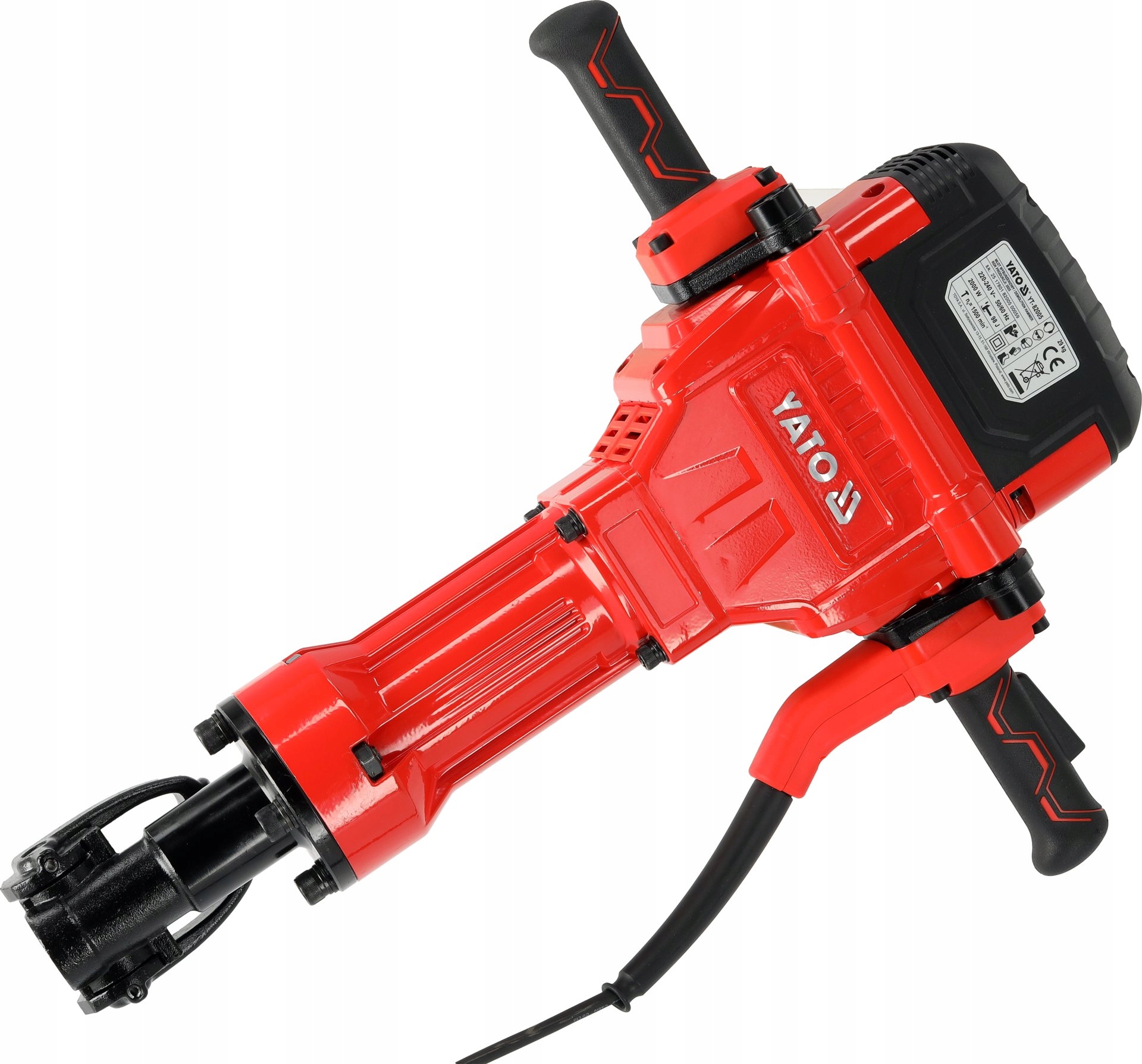 Bourací kladivo Yato YT-82005 98 J 2000 W hex 28 mm