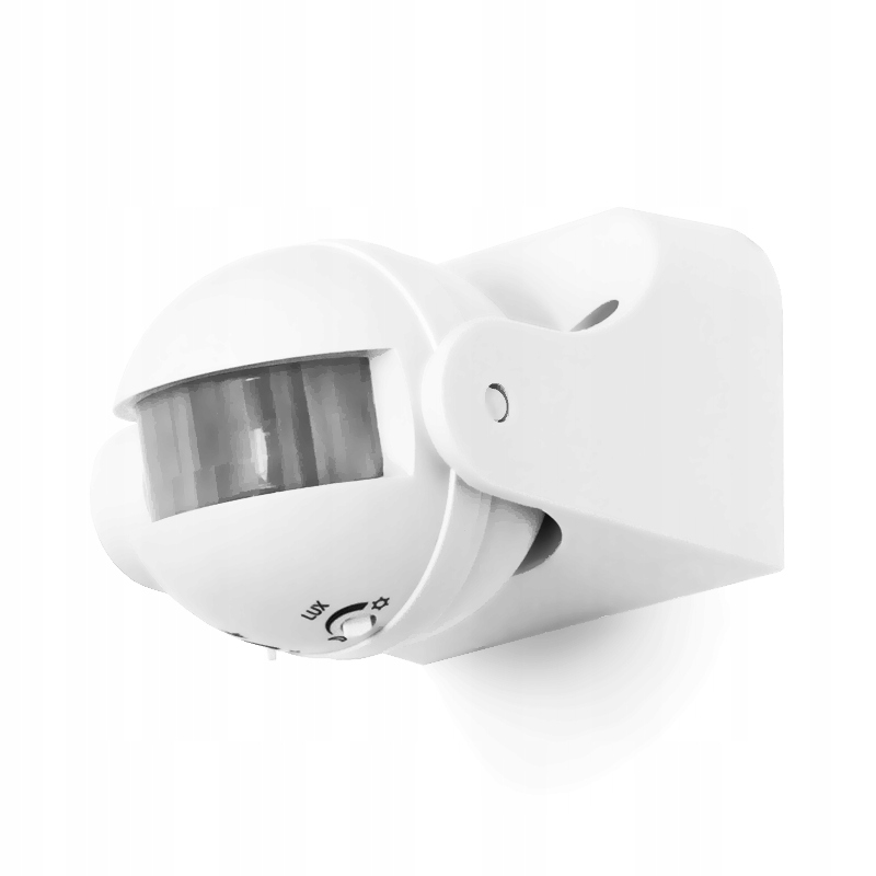 

Ścienny Czujnik Ruchu Zmierzchu Pir do Led IP44