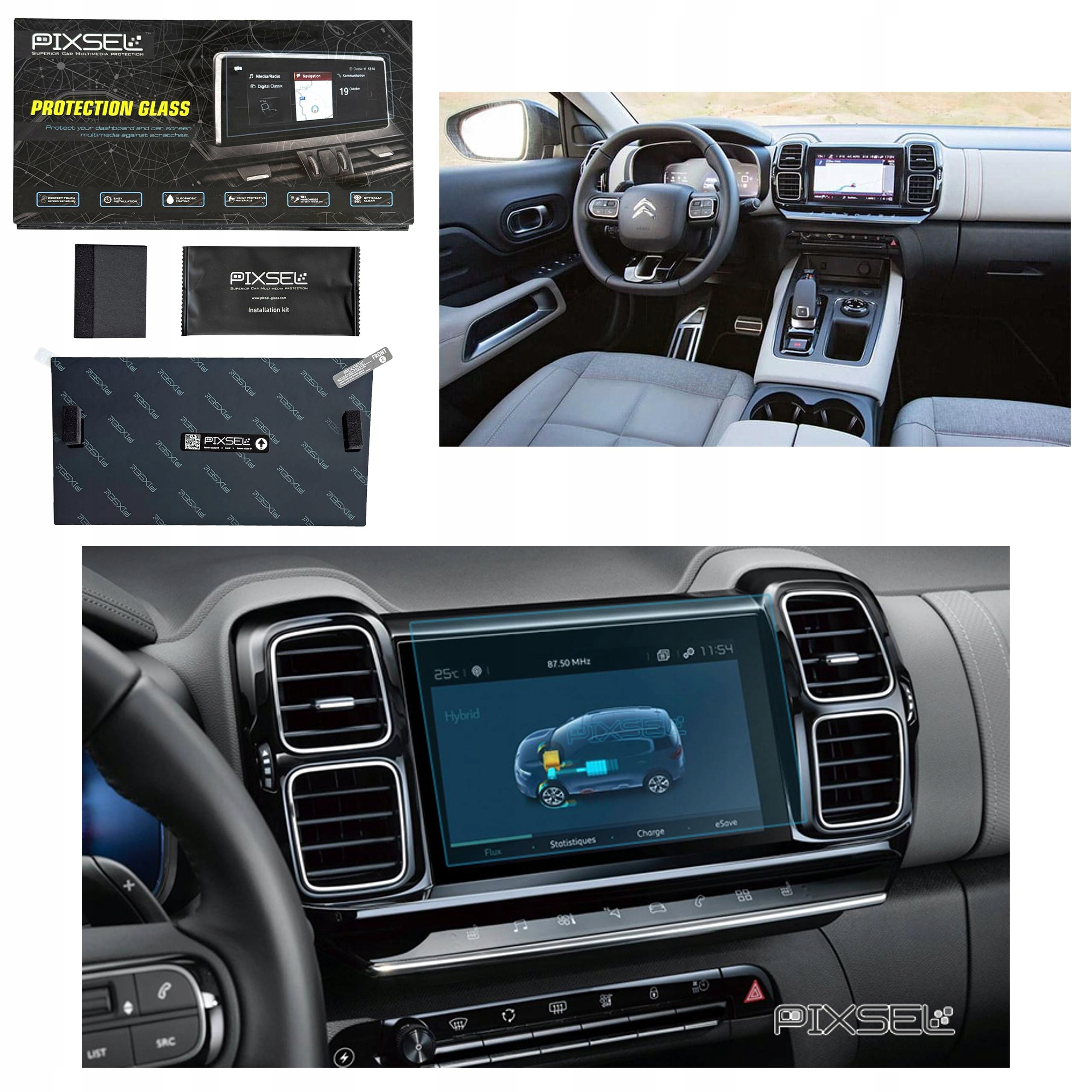 Antyodciskowe Matowe Szkło Ochronne Citroen C5 AIRCROSS-9.2“ 2018-2022