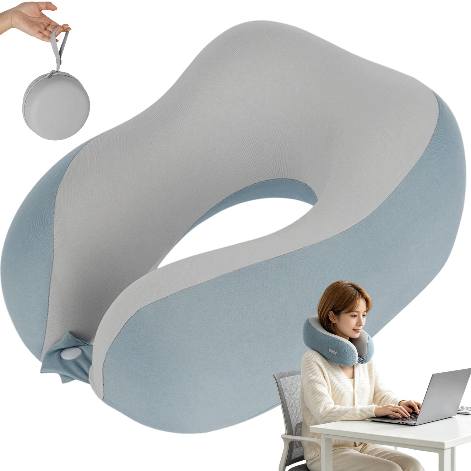 Rogal Poduszka Ortopedyczna Ortopedyczny Ergonomiczny Odciążający Pod Głowę
