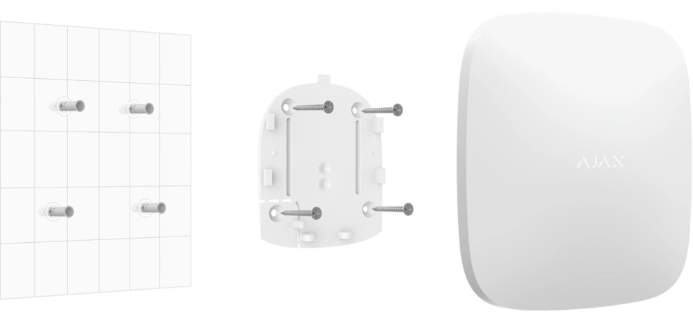 CENTRALA ALARMOWA AJAX HUB 2 PLUS GRADE 2 Typ alarmu bezprzewodowy
