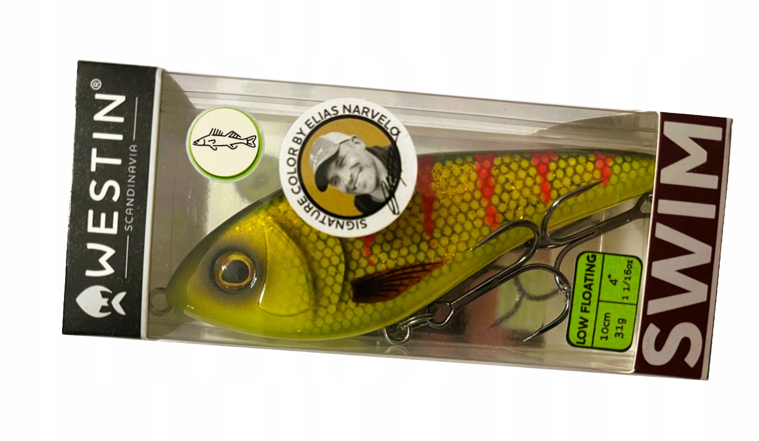 Wobler Jerk Westin Swim Glidebait Low Floating 10cm 31g Ogre Perch