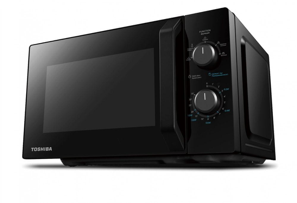 Kuchenka mikrofalowa wolnostojąca Toshiba 800W Czarna Mocna Funkcjonalna