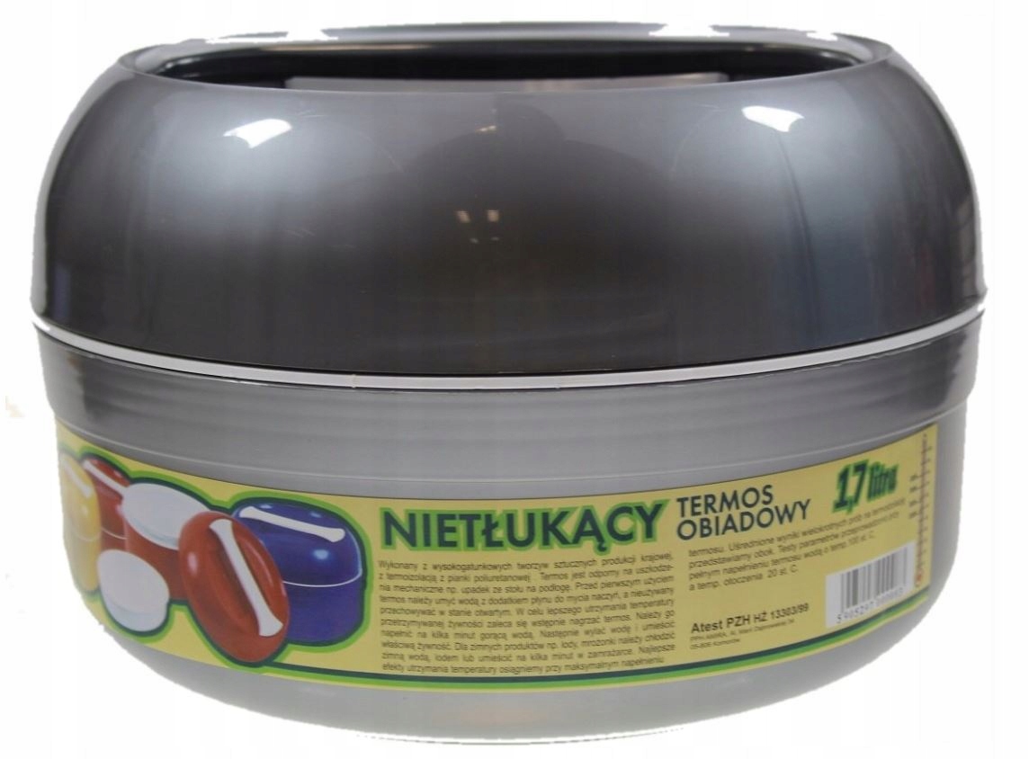 

Termos obiadowy nietłukący zakręcany Amira 1,7L