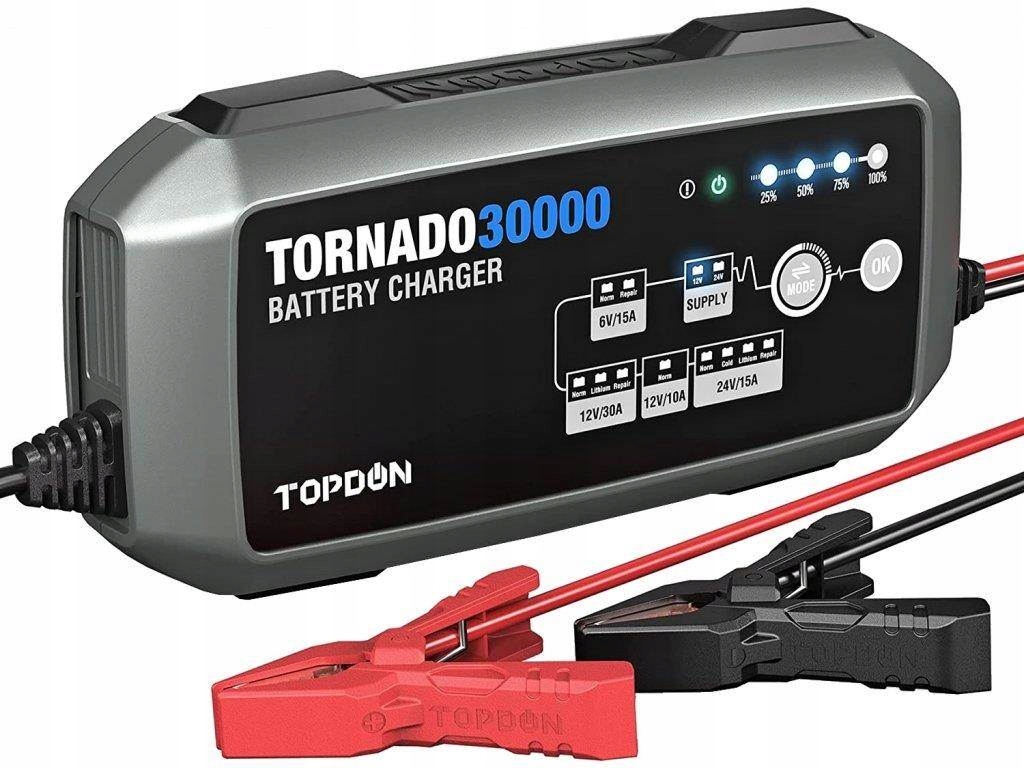 Topdon nabíječka autobaterie Tornádo 30000 TOPT300