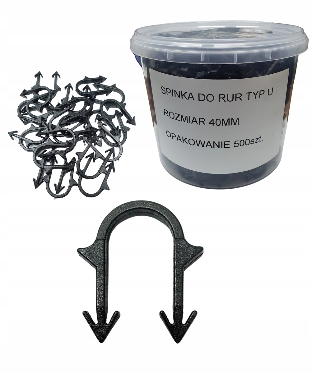 

Klipsy spinki do rur ogrzewania podłogowego