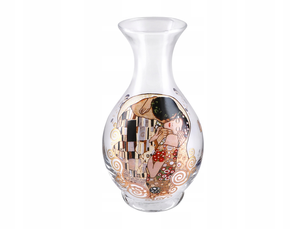 Wazon szklany Gustav Klimt Pocałunek
