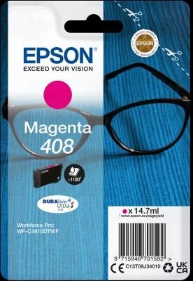 Atrament Epson Magenta 408 DURABrite Ultra C13T09J34010
