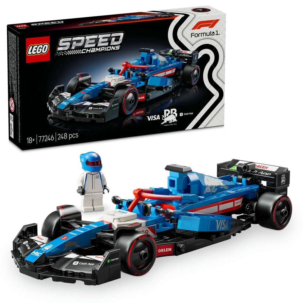 Lego Speed Champions 77246 Závodní auto Visa Cash App Rb Vcarb 01 F1