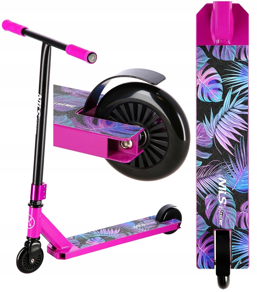 Hulajnoga Wyczynowa Stunt Freestyle Do Trików Dla Dziecka Nils Kółka 100 mm