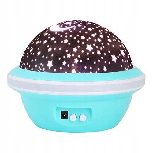 Projektor UFO w gwiazdy księżyc Lampka nocna do dekoracji sypialni