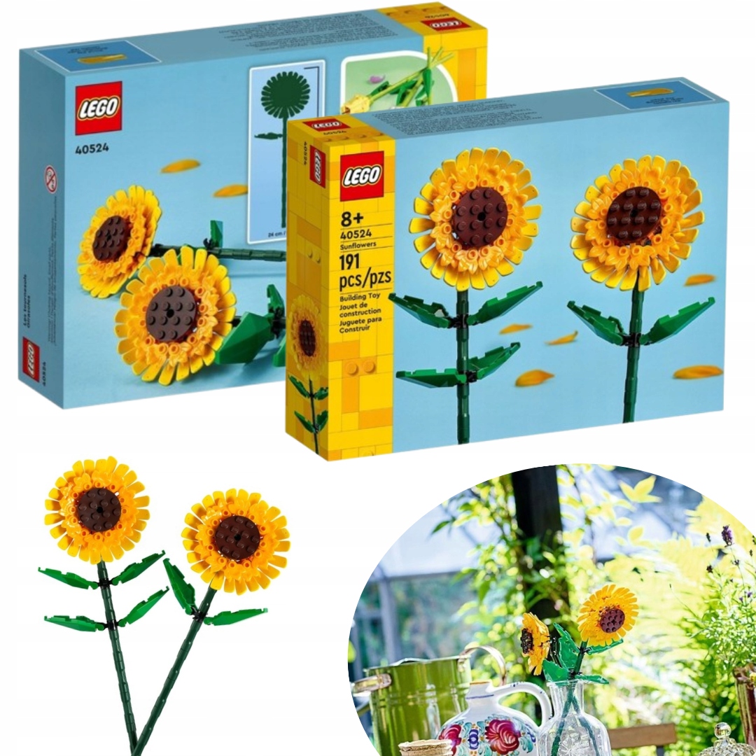 Lego Icons Słoneczniki 40524
