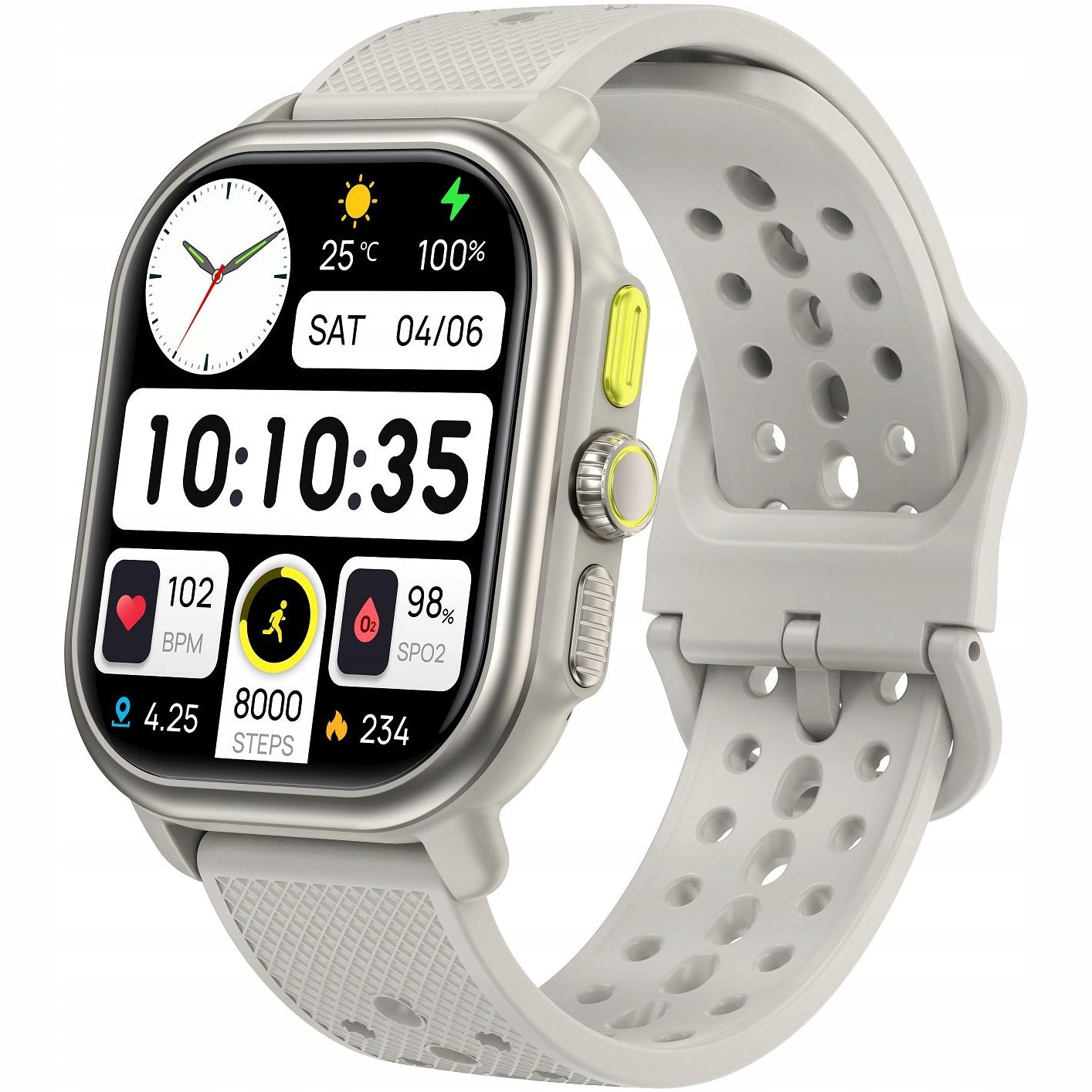 Hodinky Chytré Hodinky Hagen HB24.111.5312 šedé