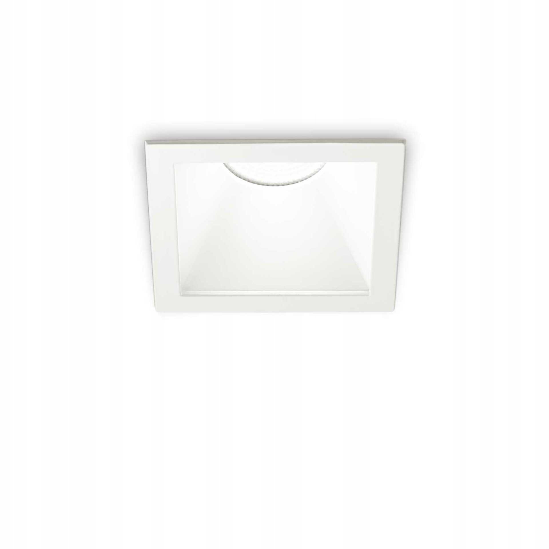 Led Zápustné bodové svietidlo Ideal Lux Game Square White White 192376 11W 8