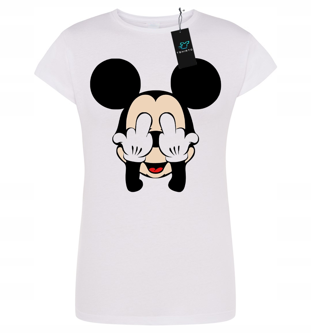 KOSZULKA DAMSKA MYSZKA MIKI MICKEY MOUSE FUCK M Marka Tshirto