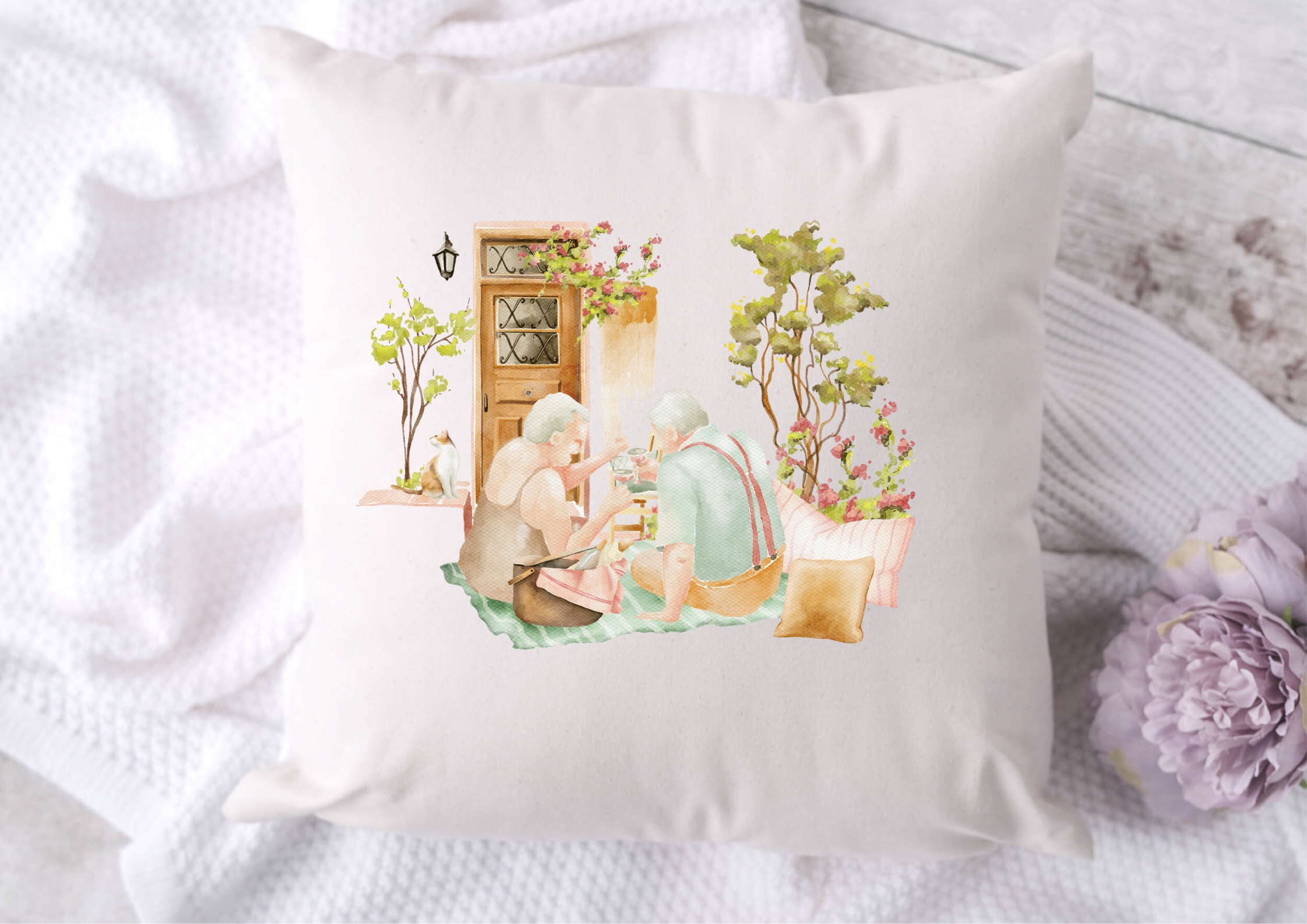 Prezent dla dziadków poszewka dla dziadka babci EAN (GTIN) 5902689424328