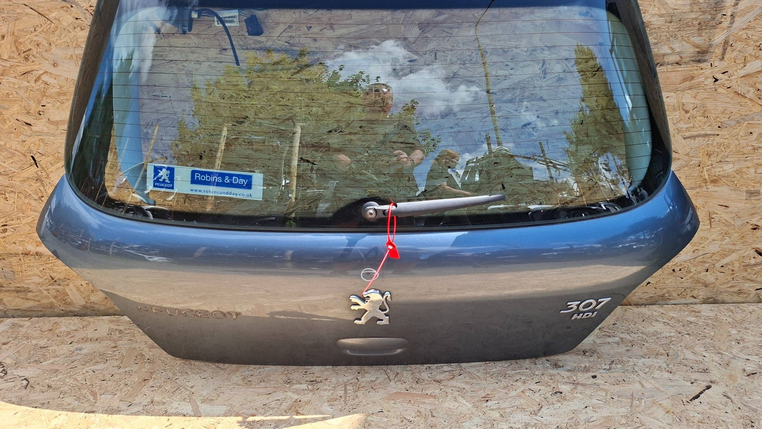 trunk door boot PEUGEOT 307 HB 2001